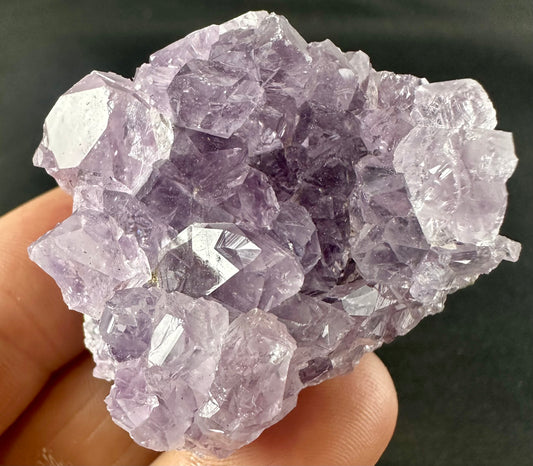 Natural Amethyst Crystal Cluster, Geode Gemstone Sculpture for Spiritual Home