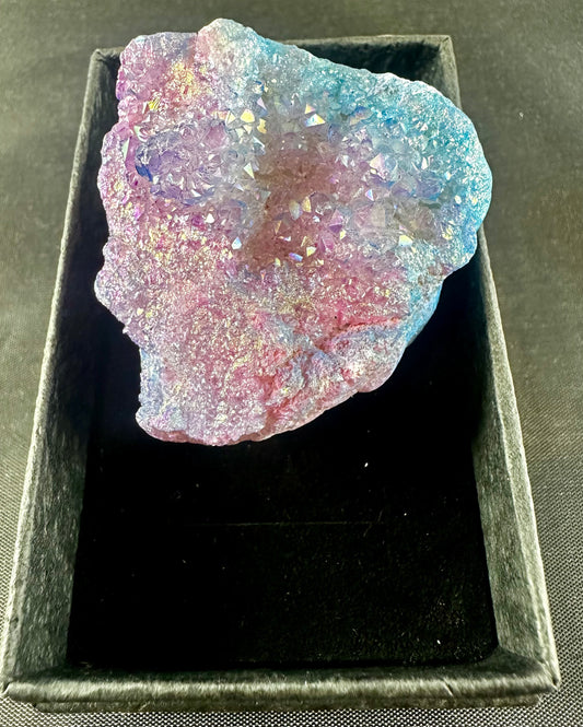 Pixie Aura Quartz Cluster